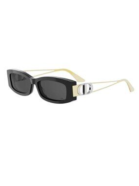 NEW DIOR 30Montaigne S14I 12A0 Black Gold Sunglasses